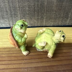 Summit Collection Set Of 2 Sea Turtles Resin Figurine In Box